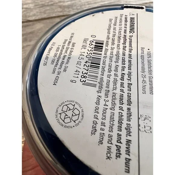 New Bath and Body Works‎ Candle Sea Walk Essential Oils Scented Candle 14.5 oz - Picture 4 of 7